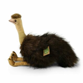 Plyšový pták emu 28 cm ECO-FRIENDLY