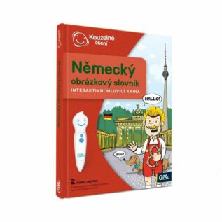 Albi Kniha Německý obrázkový slovník Kouzelné čtení