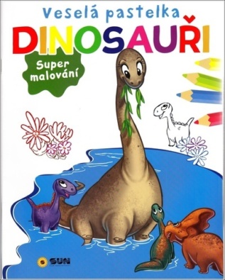 Veselá pastelka Dinosauři