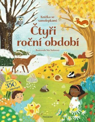 Knihy se samolepkami - roční období a čas