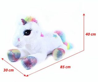 Velký plyšový jednorožec Funkie 85 cm