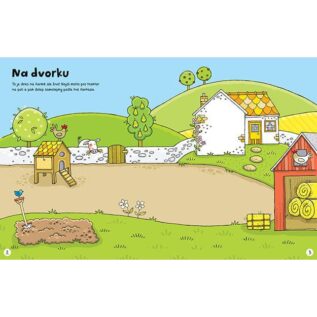 Knížka samolepková Farma