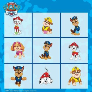 Hra PAW Patrol - Bingo s razítky