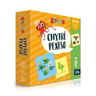 Chytré pexeso - Čísla - Kvído