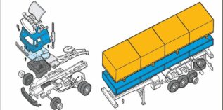 Stavebnice Monti System MS 08.1 - Camion