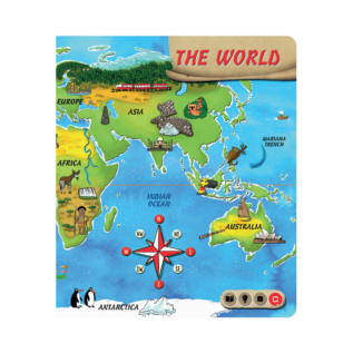 Albi Tolki - World Atlas EN Kouzelné čtení