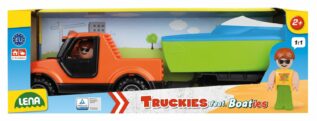 Auto Truckies Pickup s vozíkem a loďkou