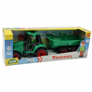 Auto Truckies traktor s vlečkou v krabici