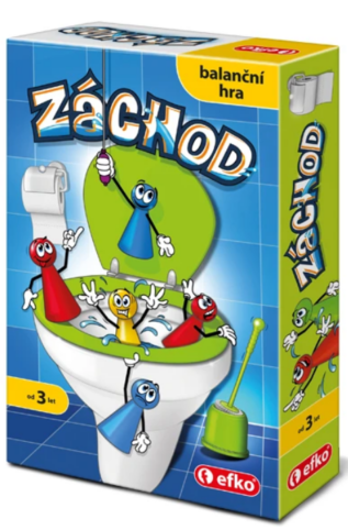efko Záchod - balanční rodinná hra