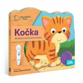 Albi Minikniha s výsekem - Kočka Kouzelné čtení