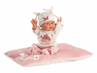 Llorens 26312 NEW BORN HOLČIČKA - realistická panenka miminko - 26 cm
