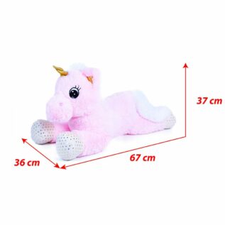 Velký plyšový jednorožec Niko 70 cm