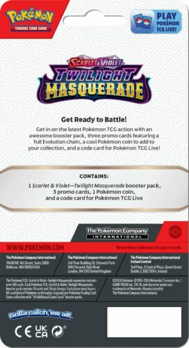 Pokémon TCG: SV06 Twilight Masquerade - Premium Checklane Blister