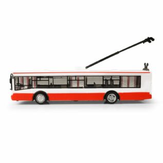 Trolejbus který hlásí zastávky česky 28 cm