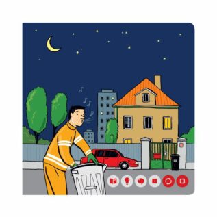 Albi Minikniha povolání – Popelář Kouzelné čtení