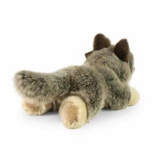 Plyšový vlk ležící 20 cm ECO-FRIENDLY