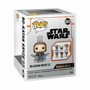 Funko POP DLX: MND S9 - Bo Katan w/Throne