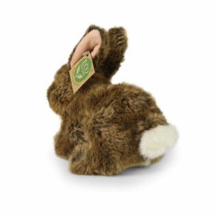Plyšový králík hnědý ležící 17 cm ECO-FRIENDLY