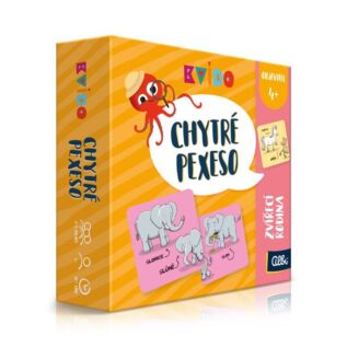 Chytré pexeso - Zvířecí rodina - Kvído