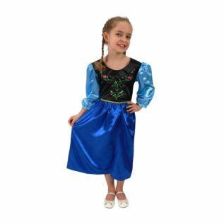 Dětský kostým princezna zimní království - Anna (S)