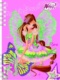 Winx Club Flora - zápisník A6 s kroužkovou vazbou