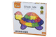 3D Puzzle - Želva s písmenky