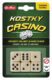 Hrací kostky Casino - keramické