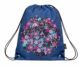 Bagmaster Školní vak na přezůvky SHOES ALFA 20 A BLUE/PINK/WHITE