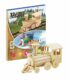 NiXiM Dřevěné 3D puzzle - Lokomotiva