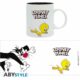 Looney Tunes Hrnek keramický - Tweety Sylvester (objem 320 ml)