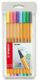 Popisovač STABILO point liner 88 sada 8 ks "Pastel"