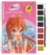Winx Club Bloom - Omalovánky s vodovými barvami (růžová)