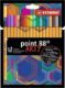 Popisovač STABILO point liner 88 sada 18 ks v pouzdru "ARTY"