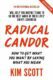 Radical Candor : How to Get What You Want by Saying What You Mean
