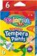 Temperové barvy tuba 6 barev, 12 ml