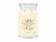 YANKEE CANDLE Soft Wool & Amber svíčka 567g / 2 knoty (Signature velký)