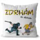 Polštář Zdrhám do důchodu - pro ženy