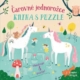 Čarovné jednorožce Kniha s puzzle