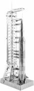 Metal Earth 3D kovový model Apollo Saturn V s rampou