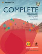 Complete Preliminary for Schools Student´s Book without answers with Online Practice and Workbook wi