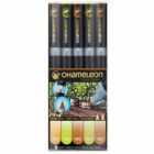 Set Chameleon tónovací fixy, 5ks - zemité tóny