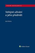 Veřejné užívání a jeho předmět (e-kniha)