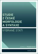 Studie z české morfologie a syntaxe (e-kniha)