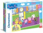 Clementoni Puzzle Supercolor Prasátko Peppa Floor / 40 dílků