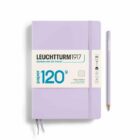 Leuchtturm1917 Zápisník 120G Lilac Medium A5 linkovaný