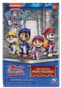 Figurka Tlapková patrola/Paw patrol Odvážní rytíři plast mix druhů v krabičce 6,5x9,5cm