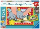 Puzzle Disney: Pohádková zvířátka 2x12 dílků