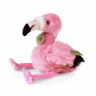 Plyšový pták plameňák 20 cm ECO-FRIENDLY