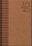 Diář 2025 Vivella Brown, týdenní A5