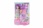 Barbie Barbie Chůva herní set Kočárek GXT34